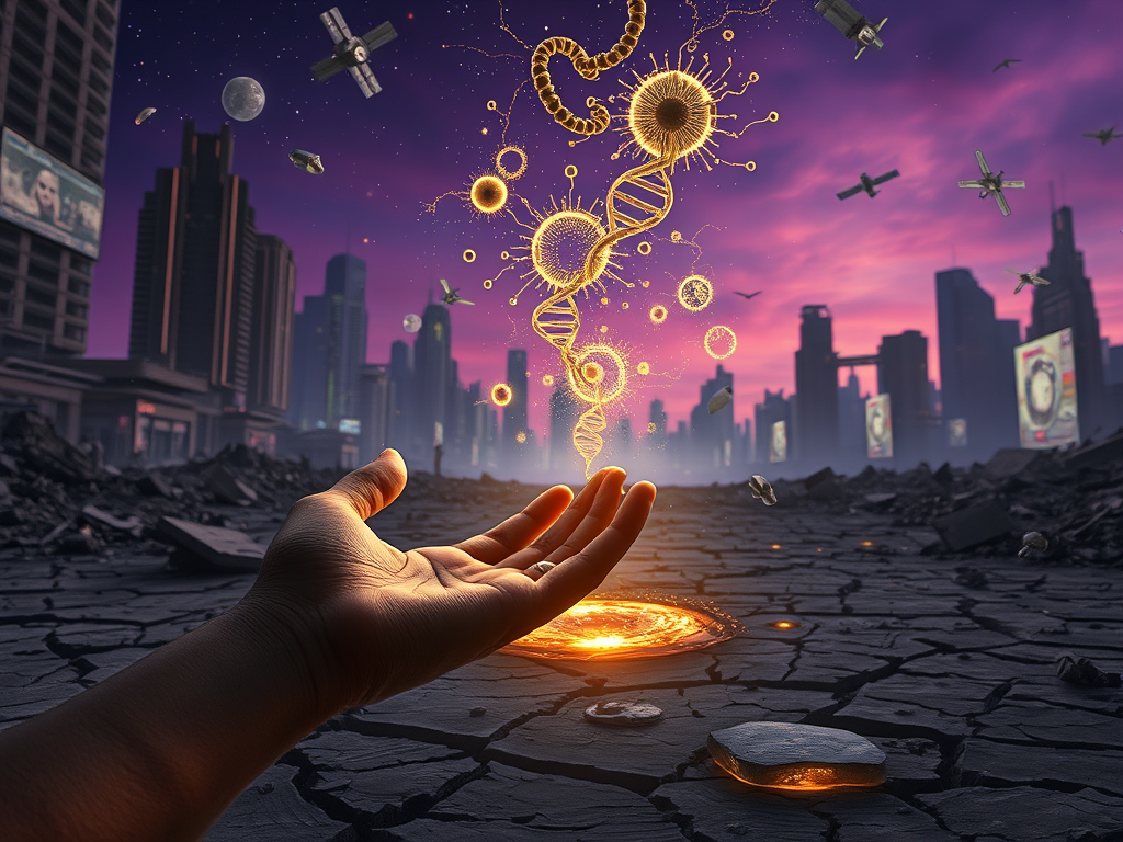 How Bacteria Could Rebuild Civilization After the Apocalypse